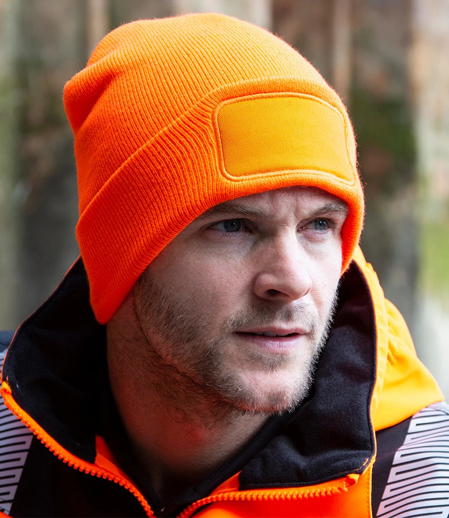 Lincoln Electric Welding Beanie – Flame Resistant FR Cotton, Black & Red, XL (K2994-XL)