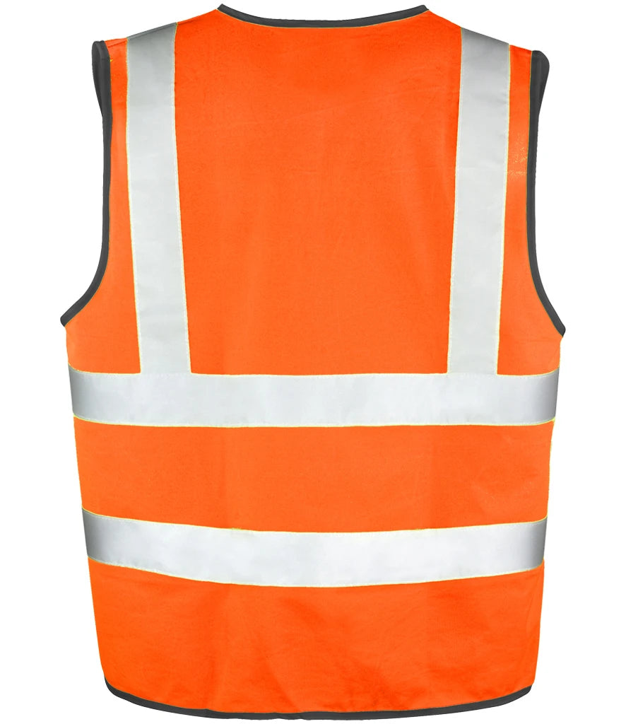 Result Core Herren Motorway Weste – Zertifiziert Nach ISO EN20471:2013, R201X