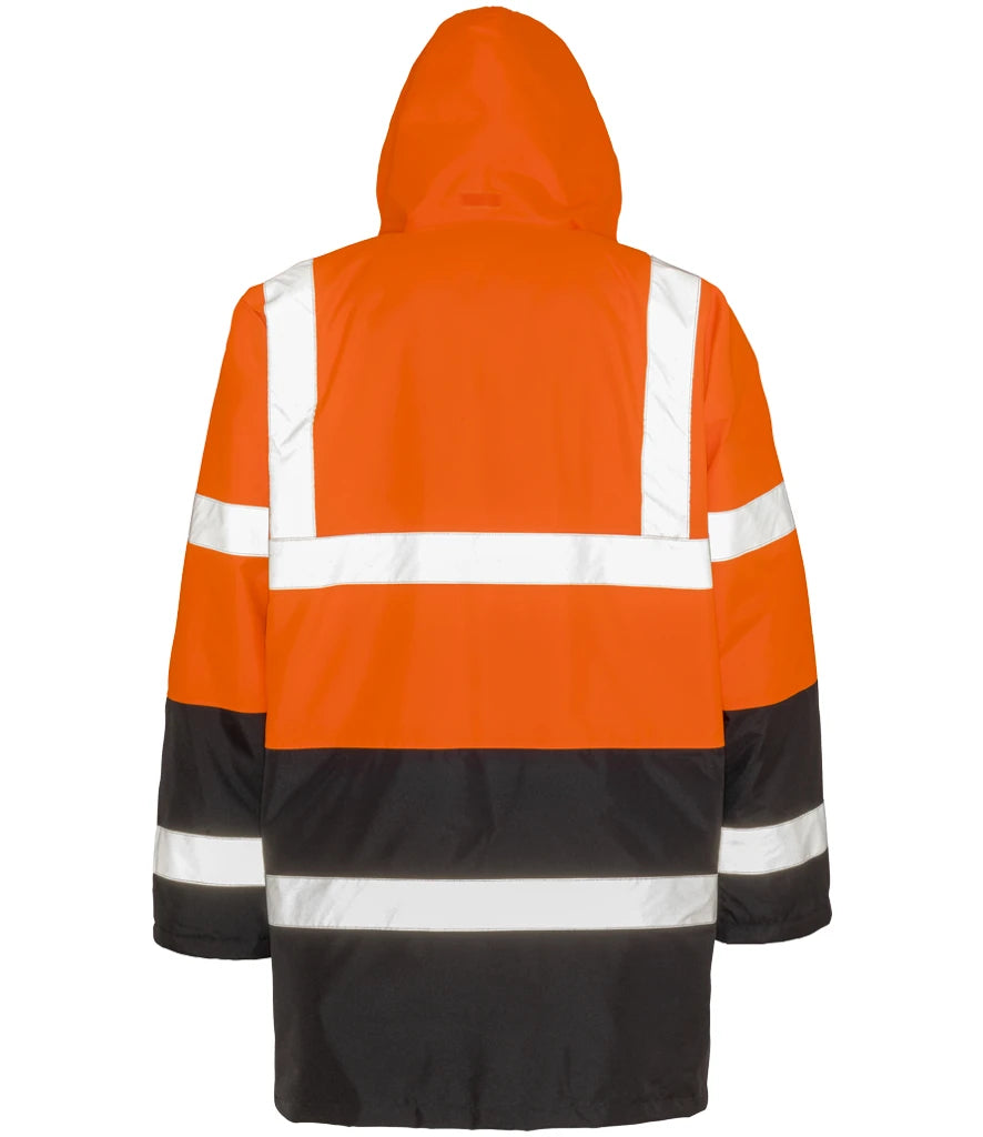 Fluorescent Orange/Black
