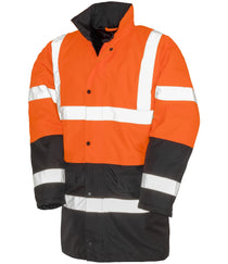 Fluorescent Orange/Black