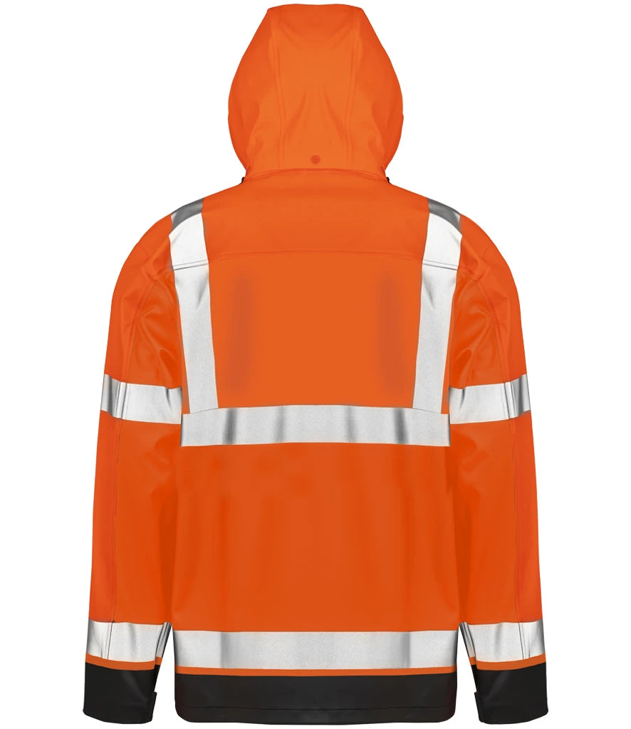 Fluorescent Orange/Black