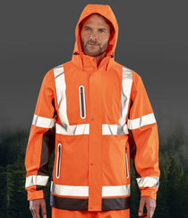 Fluorescent Orange/Black