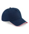 French Navy/Classic Red/White