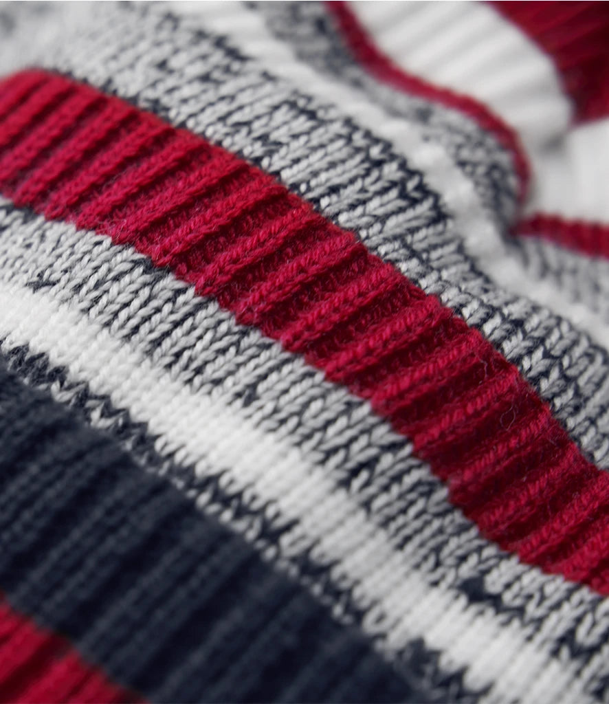 French Navy/Classic Red/White