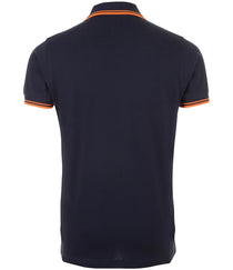French Navy/Neon Orange