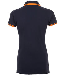 French Navy/Neon Orange