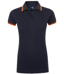 French Navy/Neon Orange