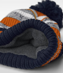 French Navy/Orange/White