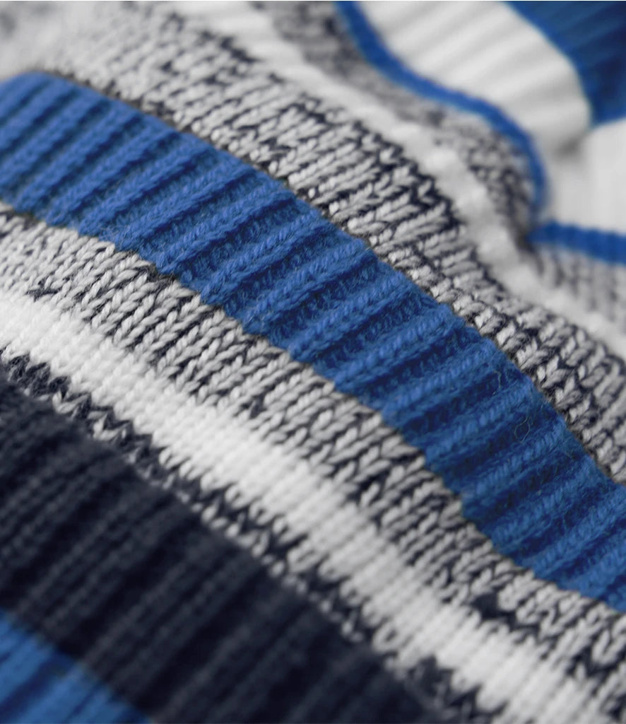 French Navy/Sapphire Blue/White