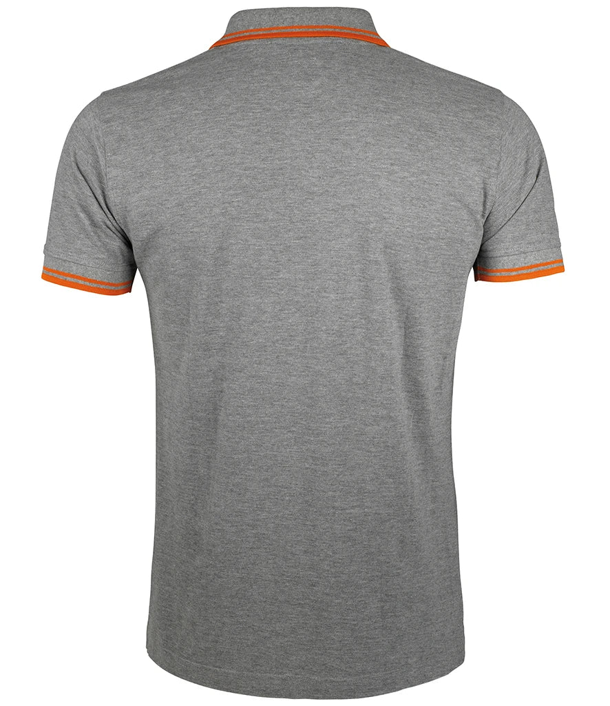 Grey Marl/Orange