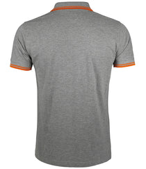 Grey Marl/Orange