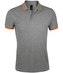 Grey Marl/Orange