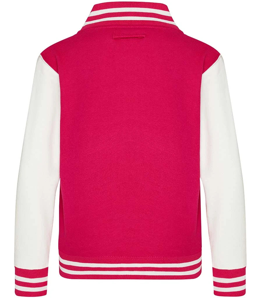 Hot Pink/White