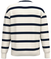 Ivory/Navy Stripes