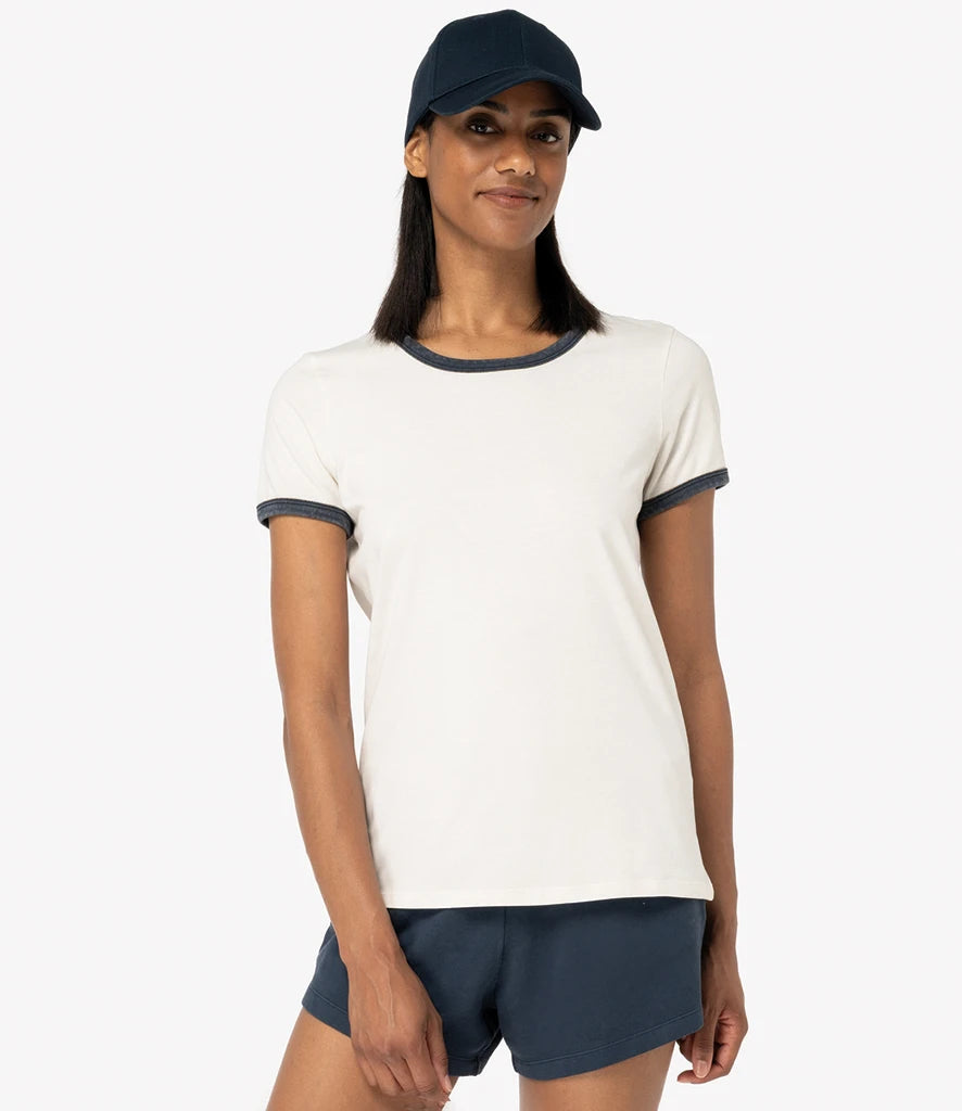 Ivory/Washed Navy