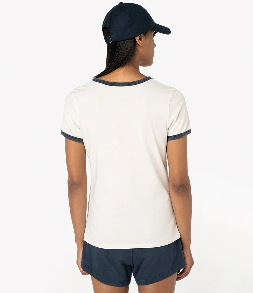 Ivory/Washed Navy
