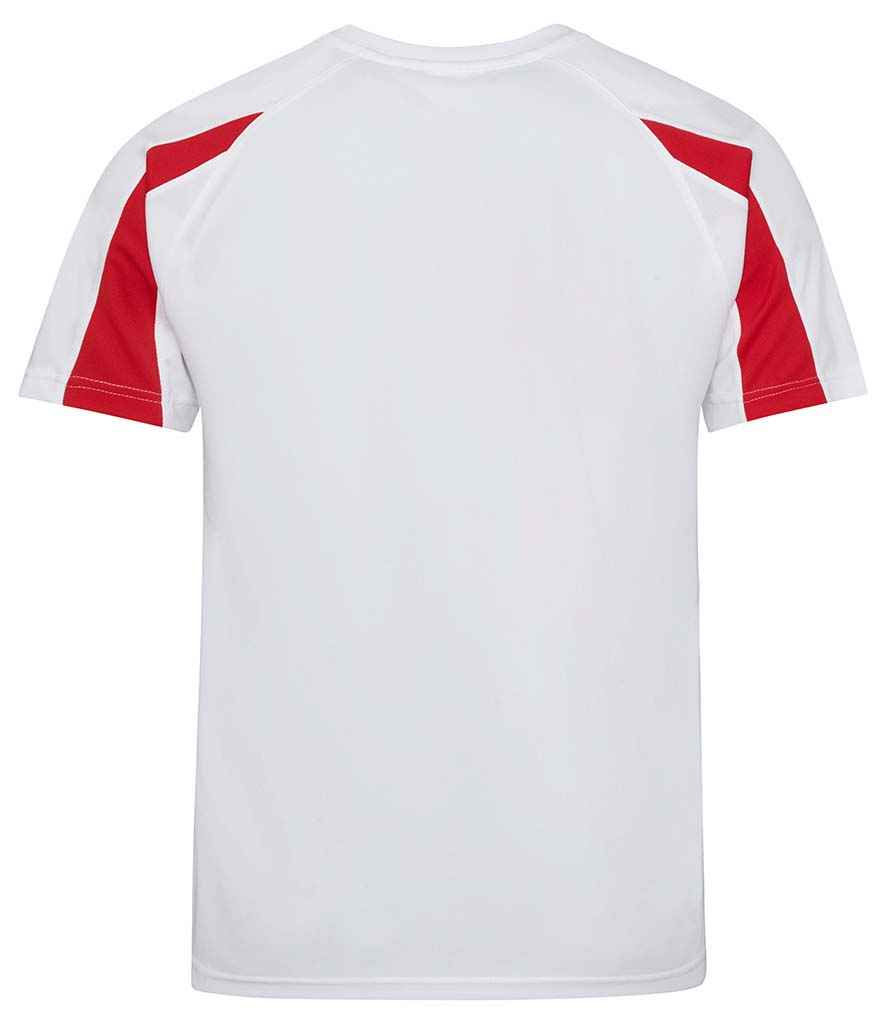 Arctic White/Fire Red