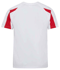 Arctic White/Fire Red