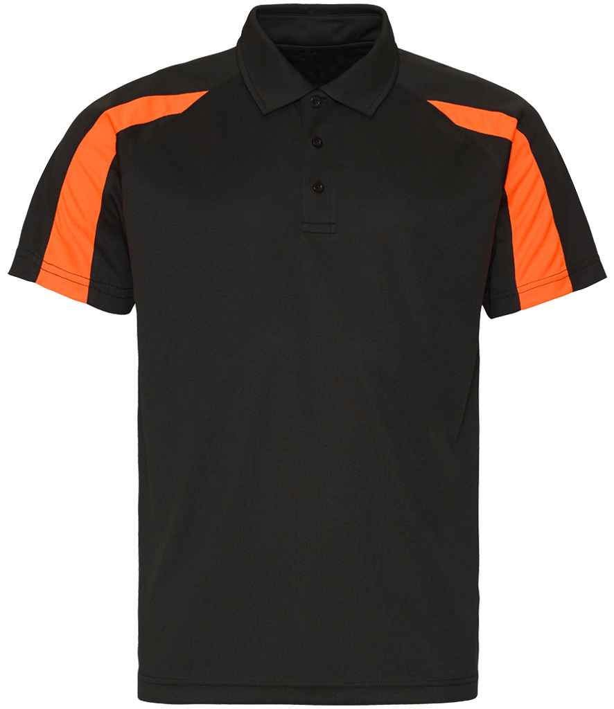Jet Black/Electric Orange