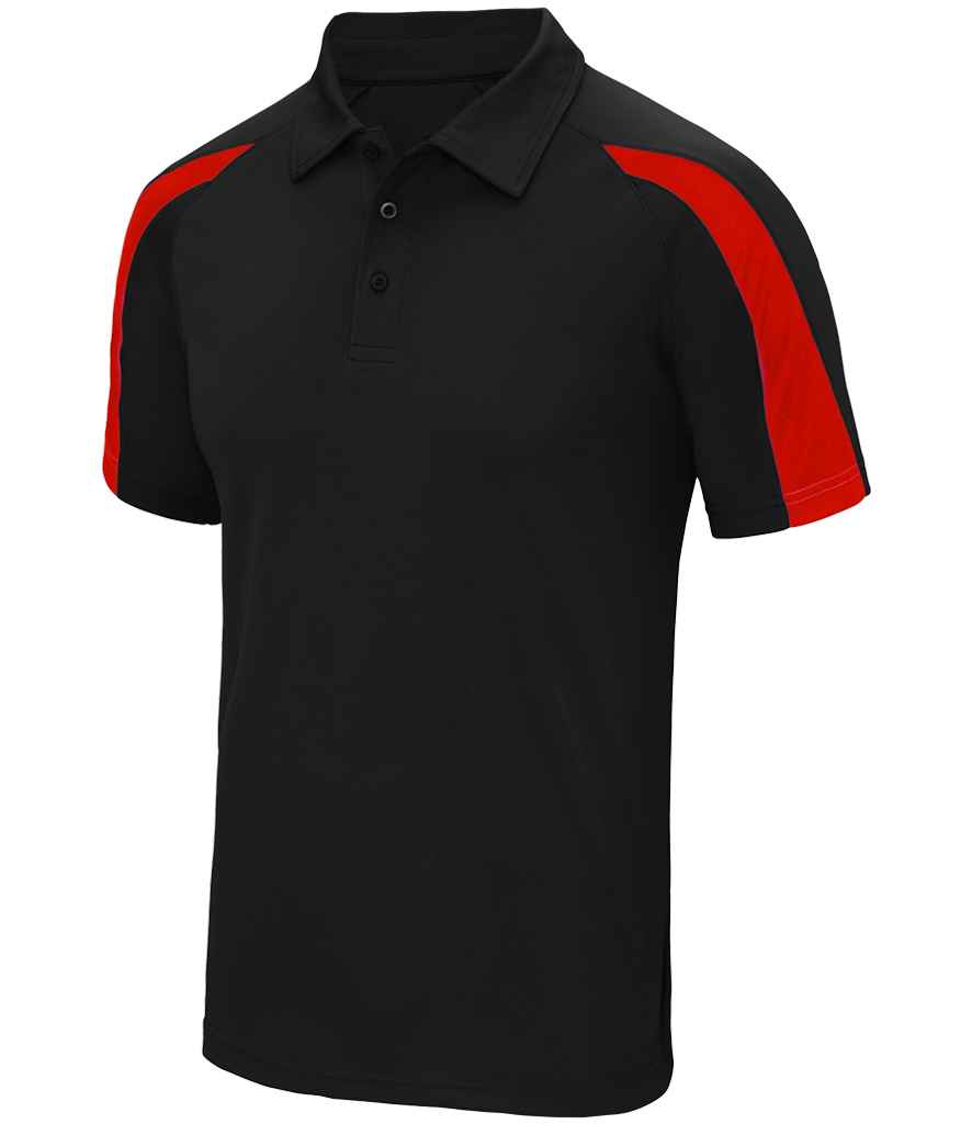 Jet Black/Fire Red