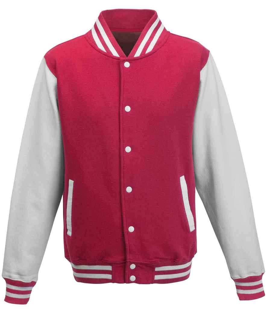 Hot Pink/White