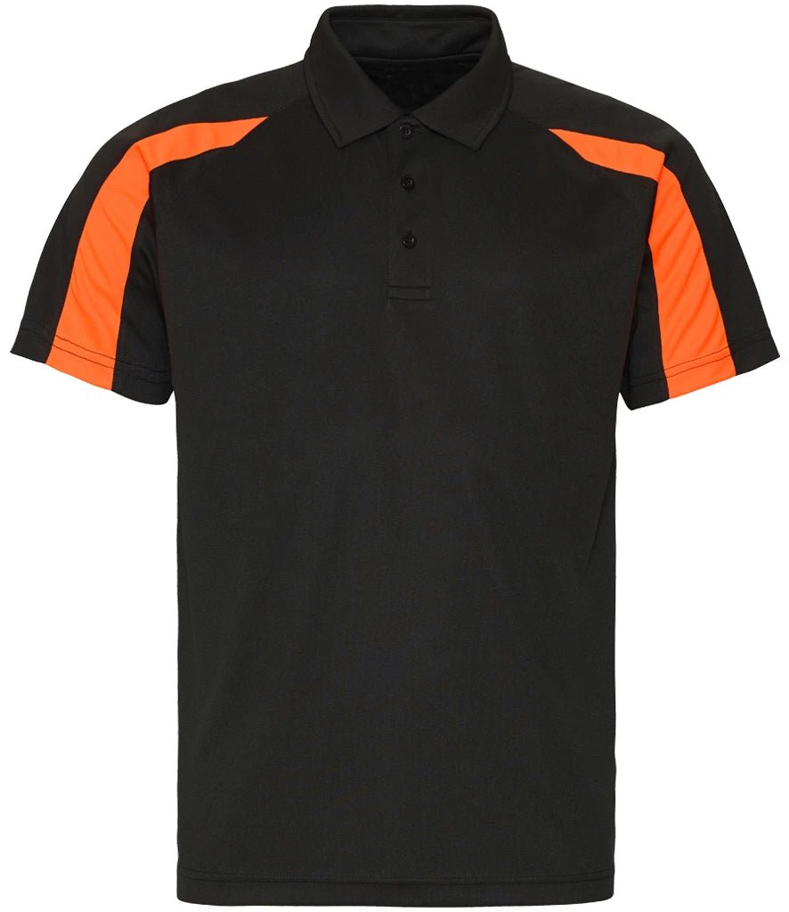 Jet Black/Electric Orange