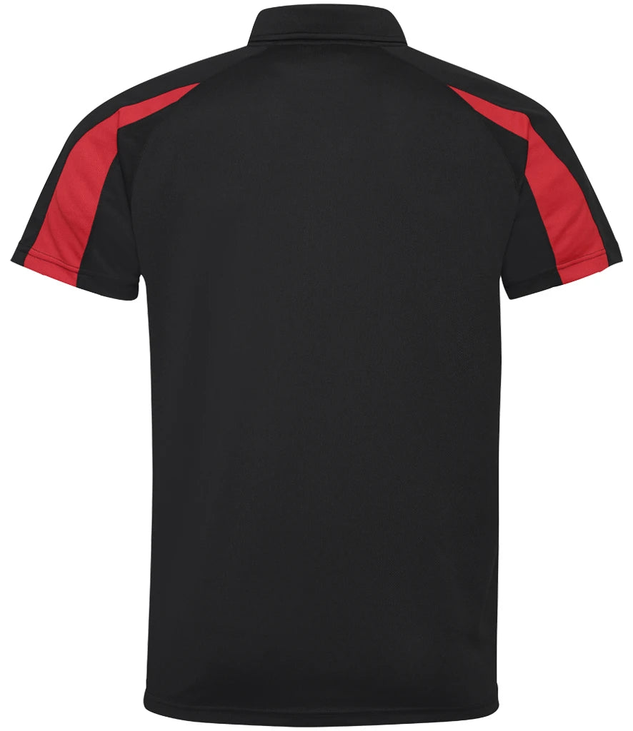 Jet Black/Fire Red