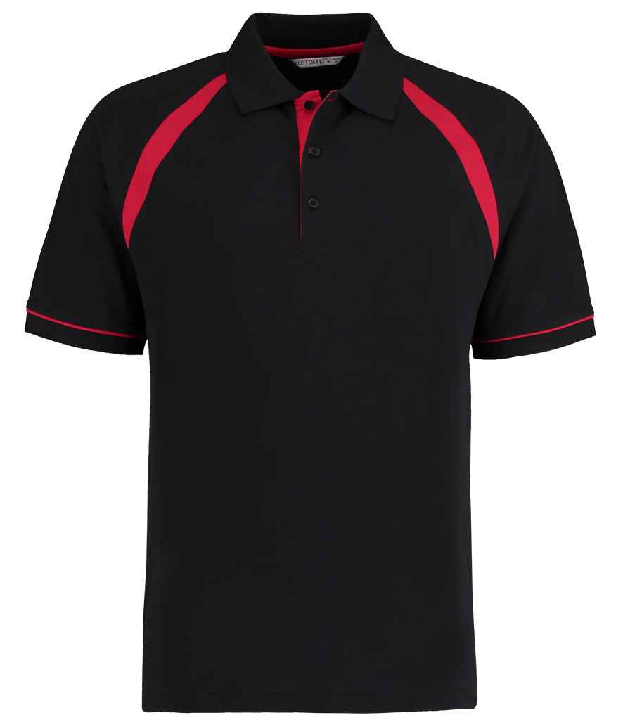 Black/Bright Red