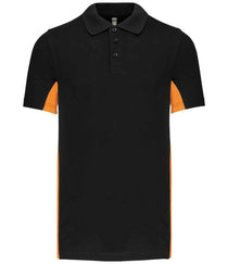 Black/Orange