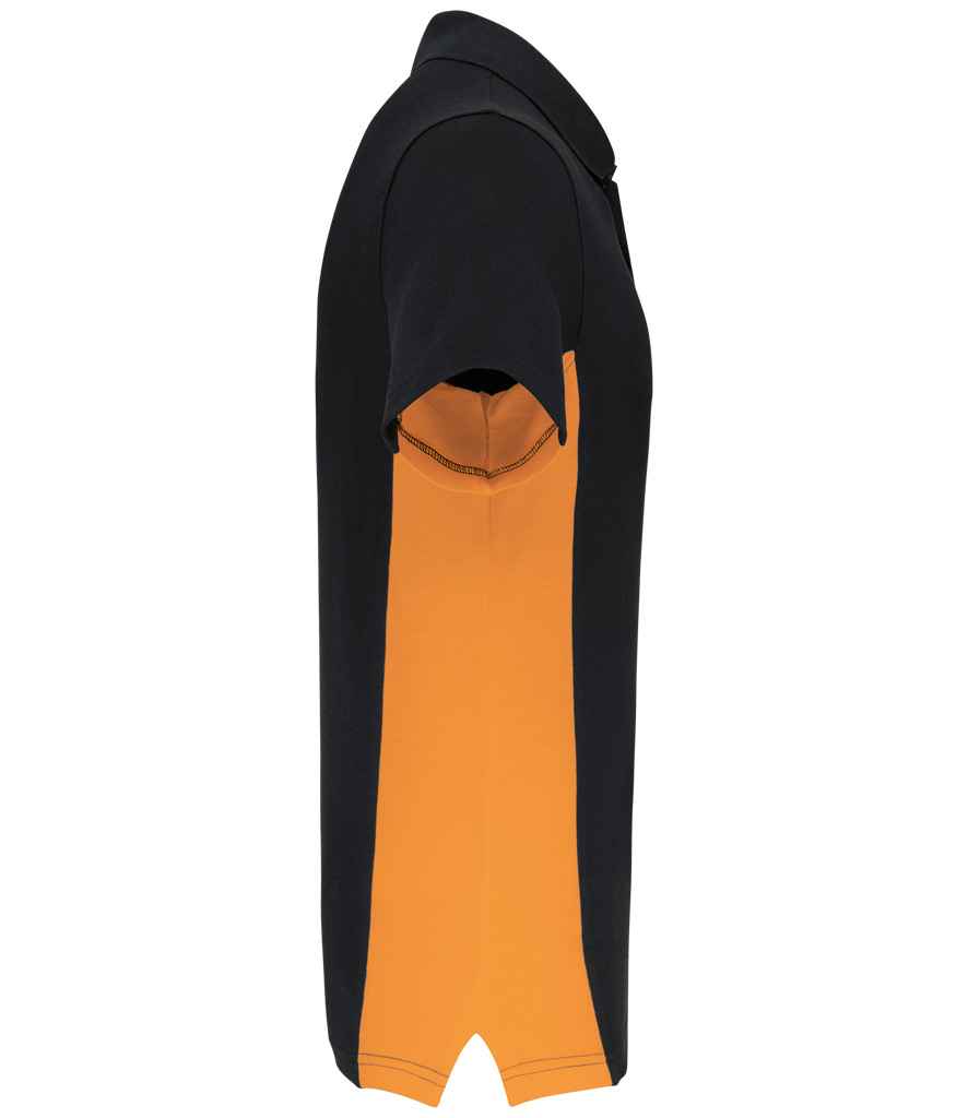 Black/Orange