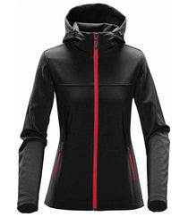 Black/Bright Red