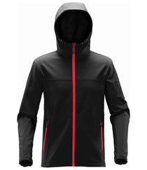 Black/Bright Red