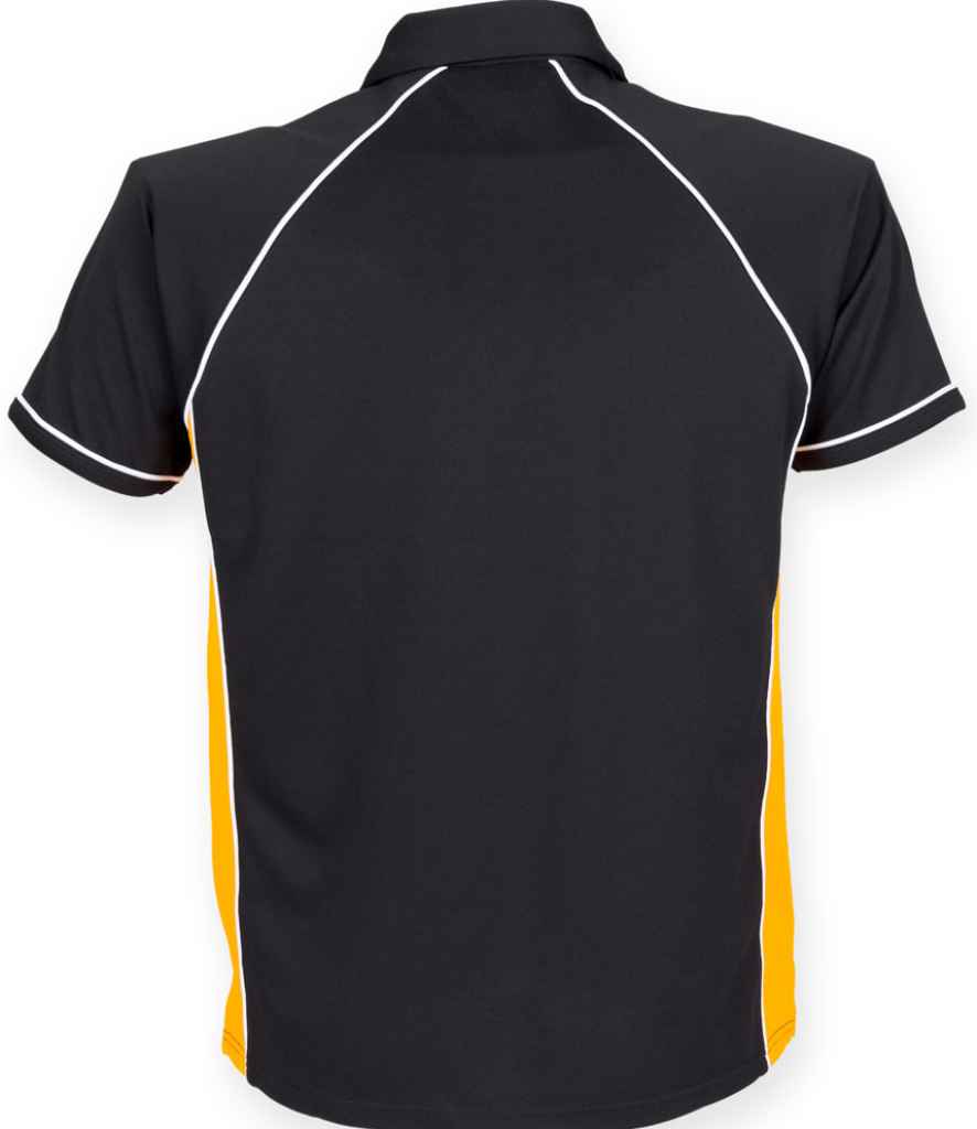 Black/Amber/White