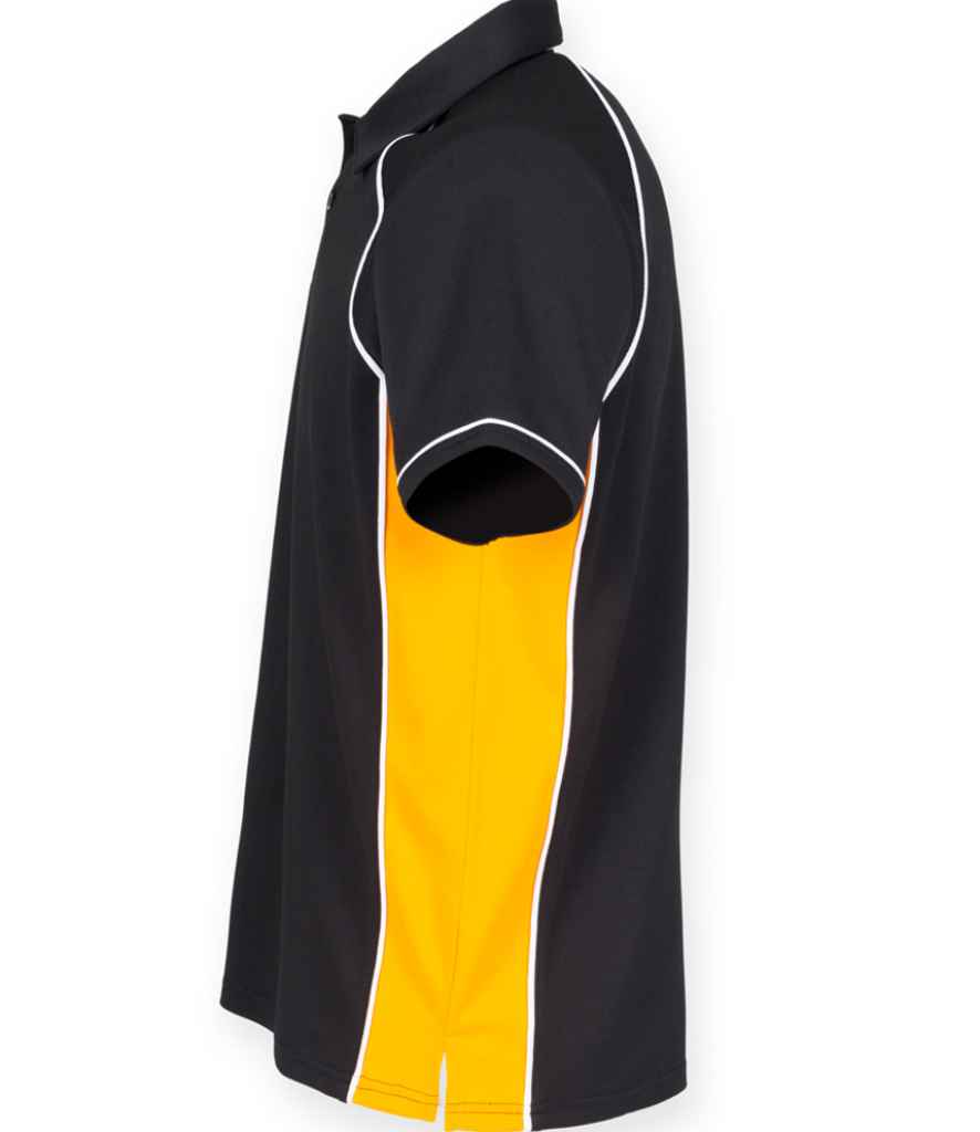 Black/Amber/White