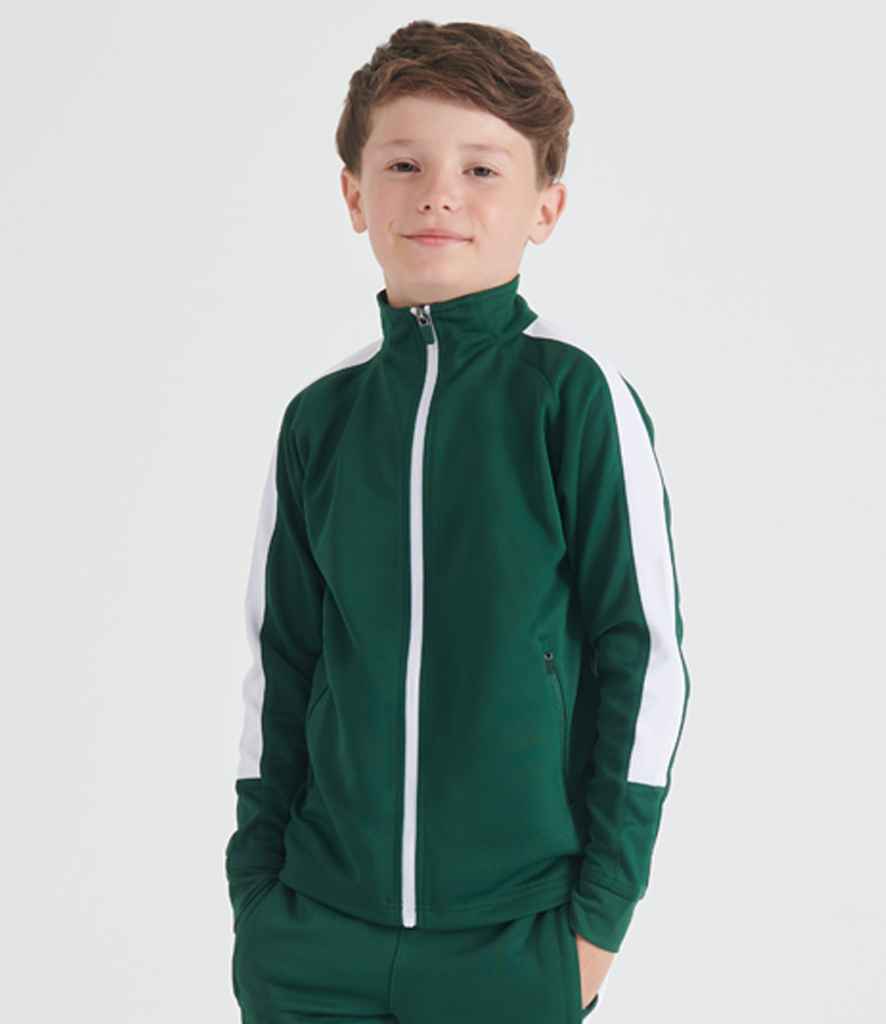 Bottle Green/White