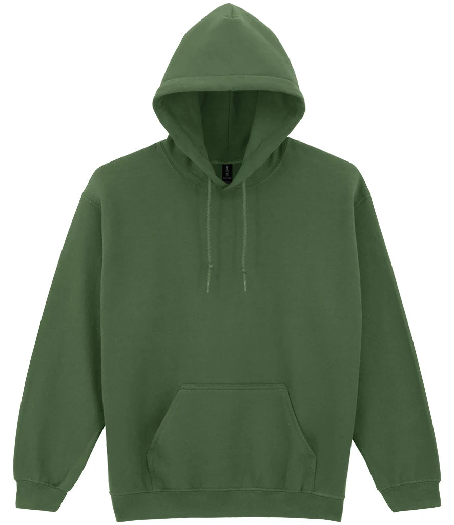 Gildan G185 Heavy Blend Hooded Sweatshirt - Personalized, Custom Embroidered Or Blank