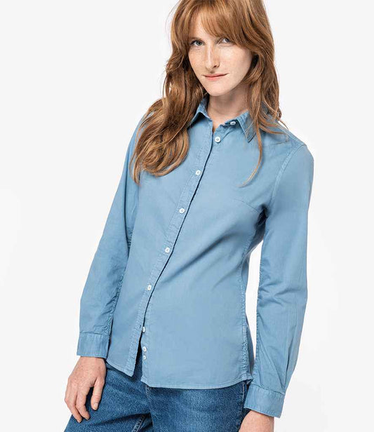 Washed Cool Blue