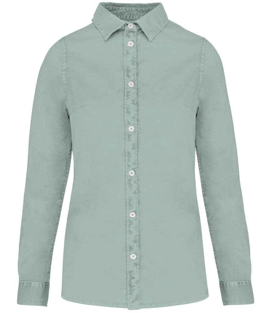 Washed Jade Green