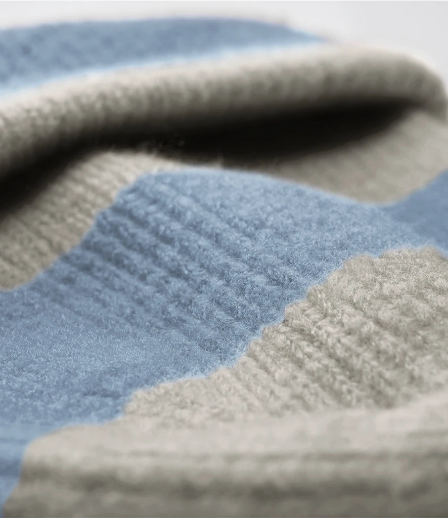 Natural Stone/Dusty Blue
