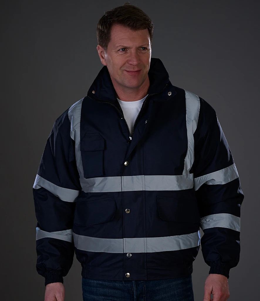 Yoko Hi-Vis Bomber Jacket YK200 | Wholesale Hi Vis Jackets UK – Fire Label