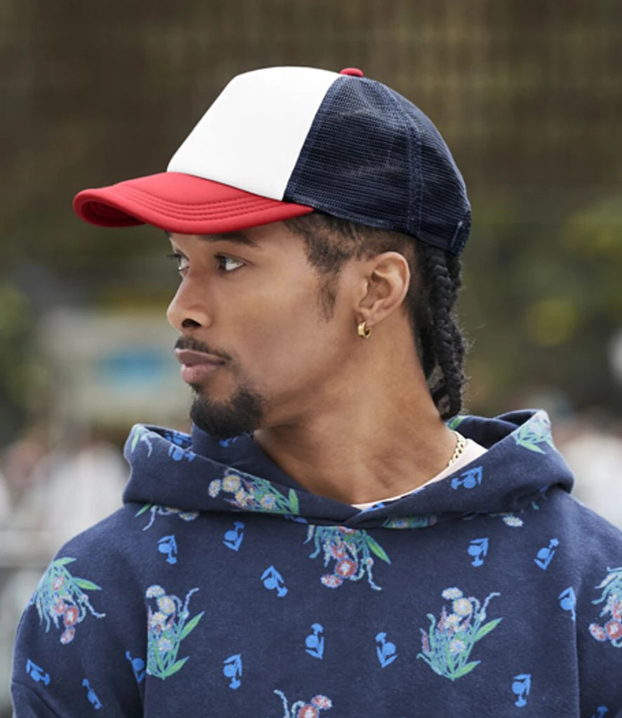 Navy/Red