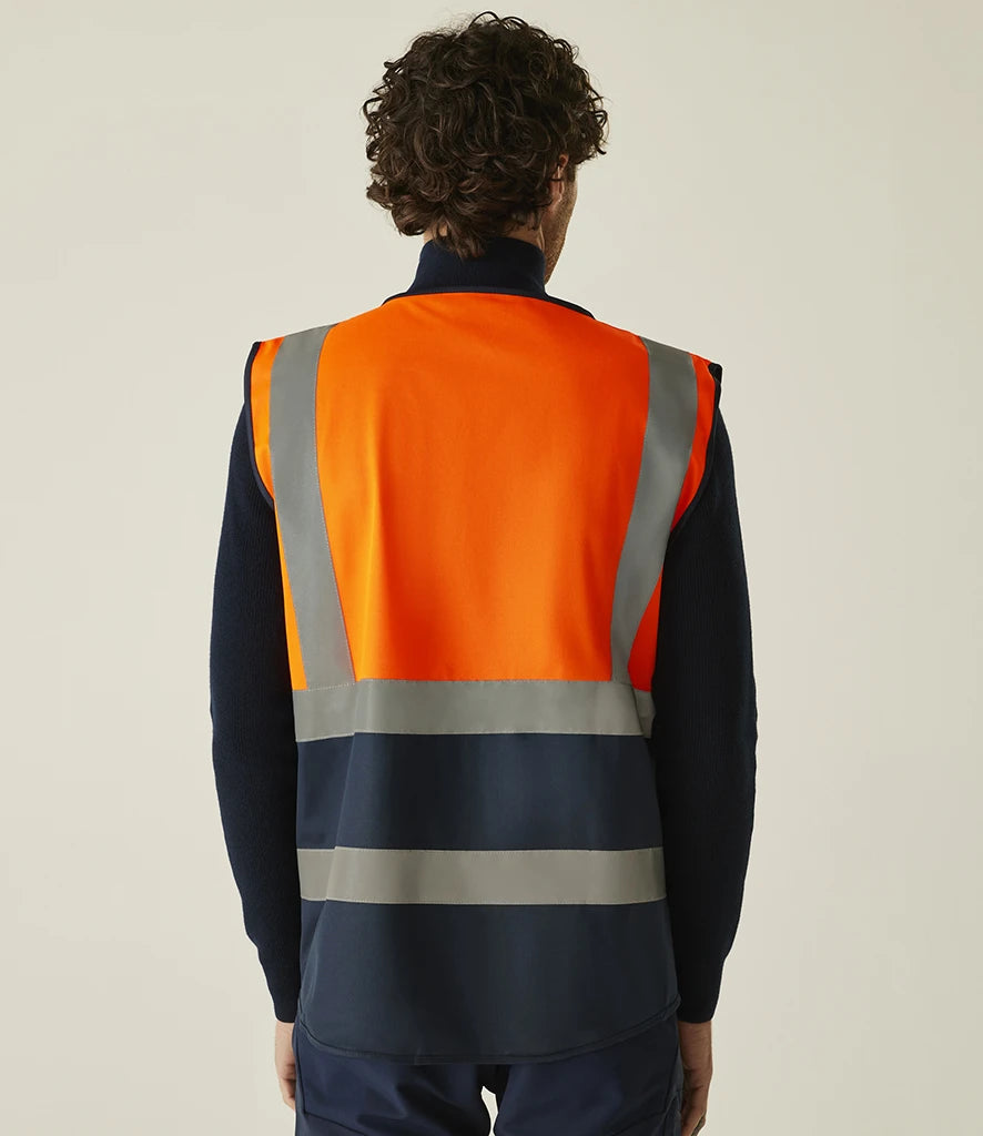 Orange/Navy
