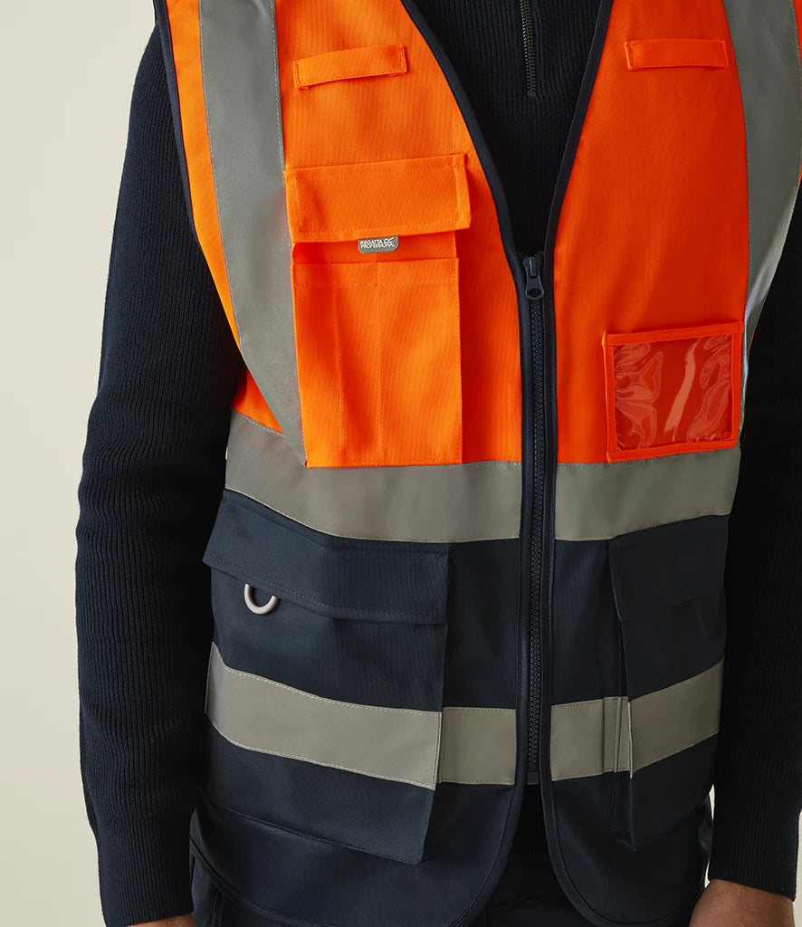 Orange/Navy
