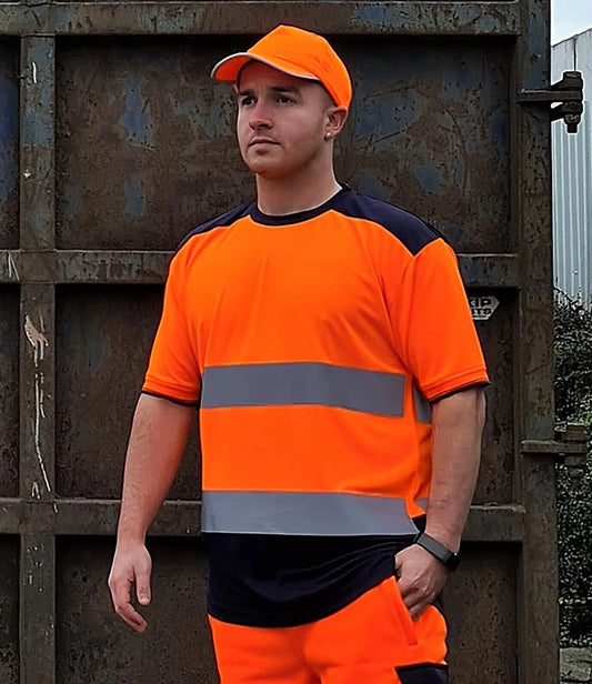 Orange/Navy