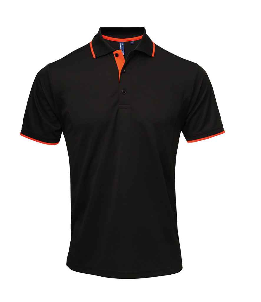 Black/Orange