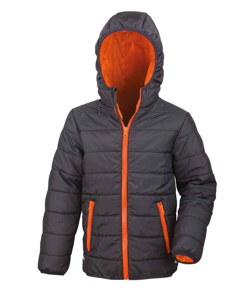 Black/Orange