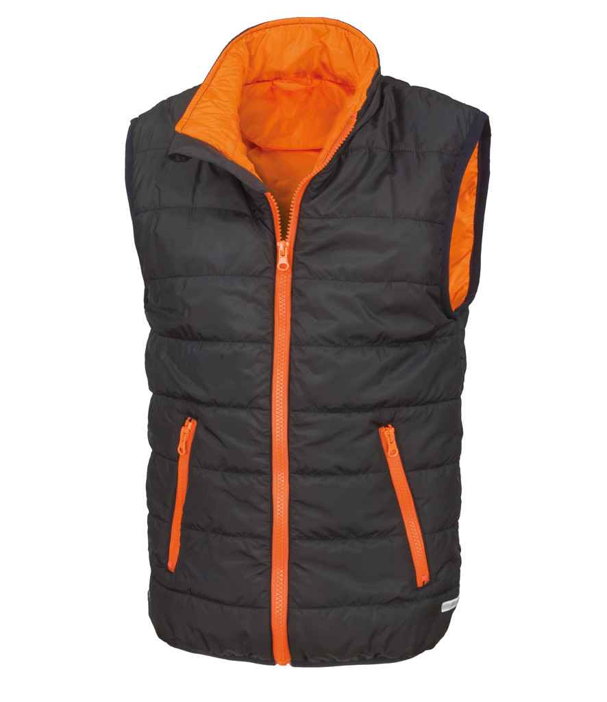 Black/Orange