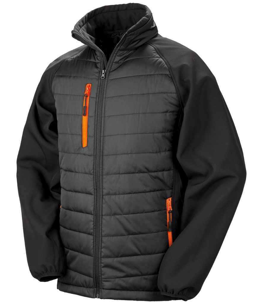 Black/Orange