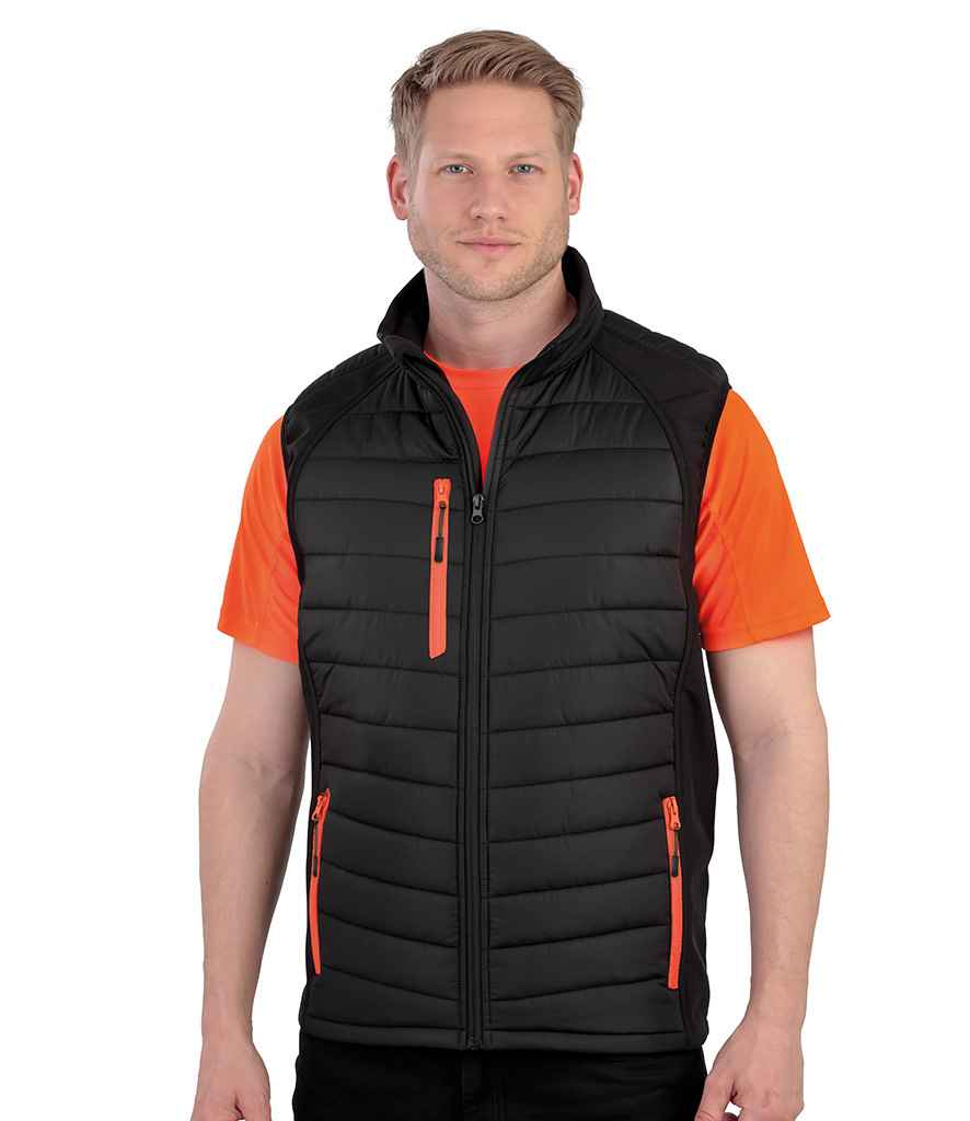 Black/Orange