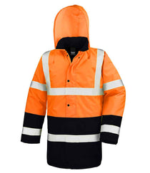 Fluorescent Orange/Black